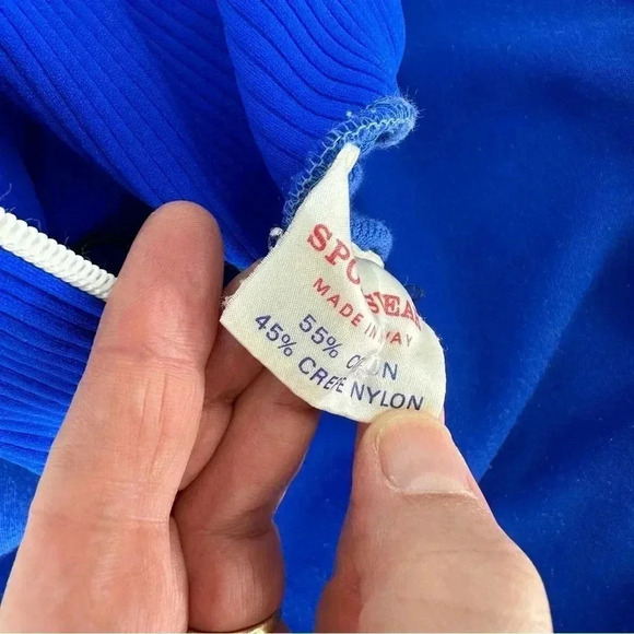 Vintage kangaroo pouch Janus of Norway quarter zip ski sweater - Picture 6 of 8